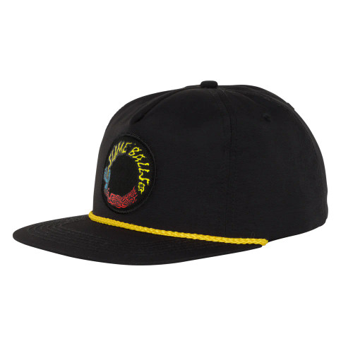 Slime Balls Snapback Vomit - Black