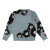 Welcome Daisies Knit Sweater - Slate