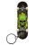 Creature Key Chain - Bonehead Finger Board - Black/Green