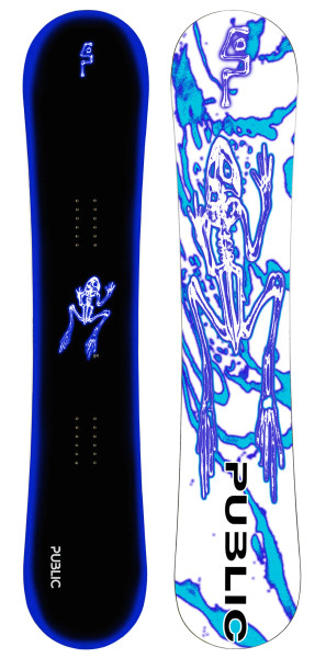 Public Snowboard General Public 154 Wide Hybrid Camber