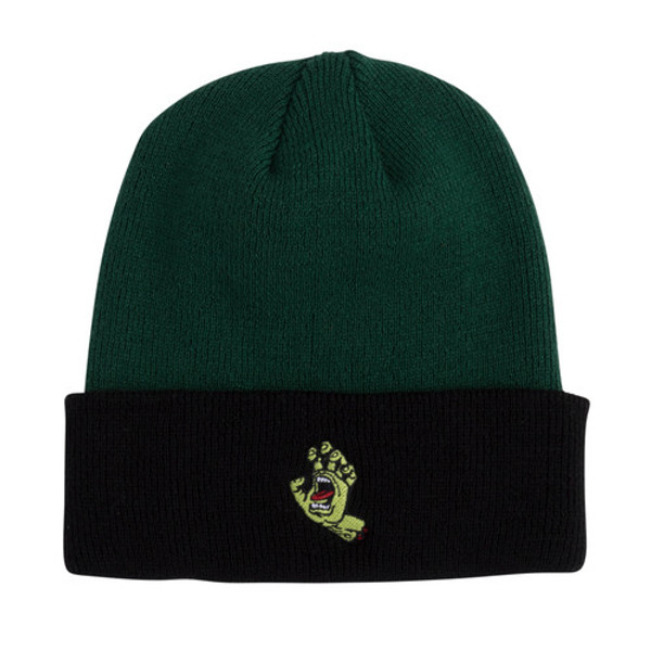 Santa Cruz Beanie Screaming Hand - Black/Forest