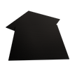 Customizable Dab Mat 20cm x 20cm Square - Black