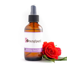 Soothing Face Toner | Frangipani Body Products | Rose Water and Witch Hazel