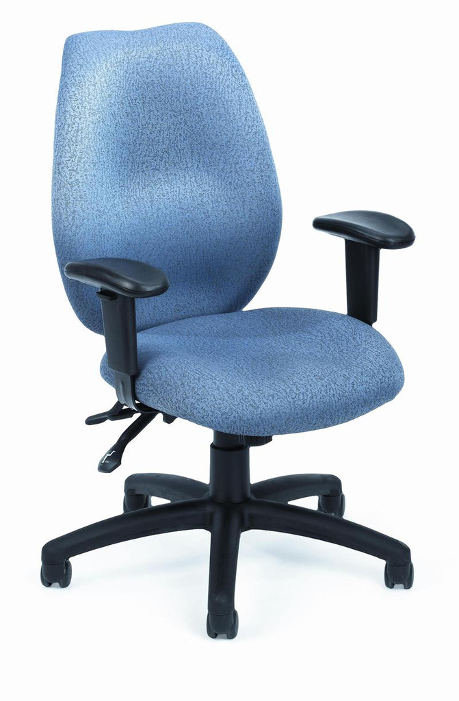 BOSS Office Products B1002 GRAY WITH SEAT SLIDER