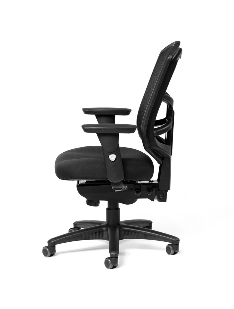 Milan Ultra Mesh Mid-Back Intensive Task Chair w/ Seat Slider