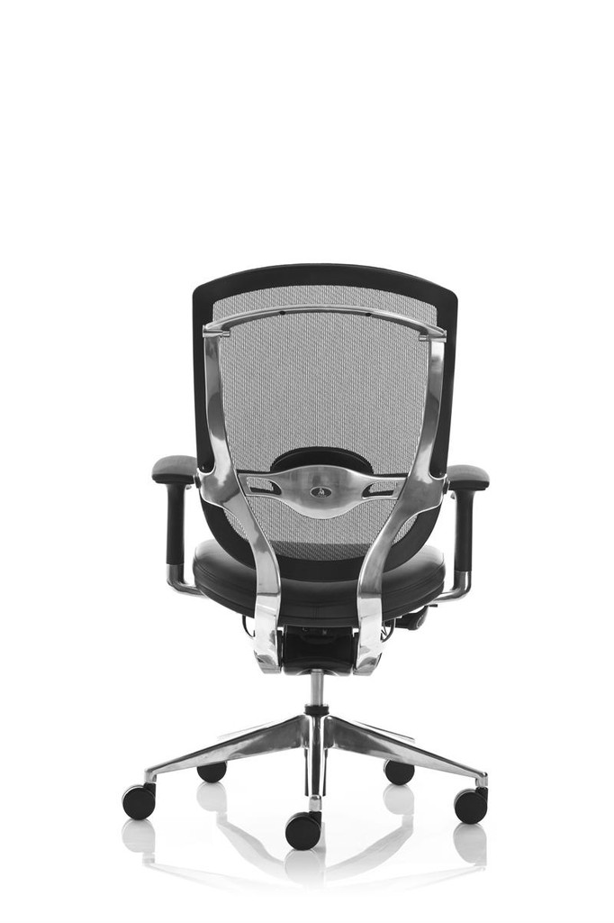 High Back Multi-Function Executive Chair With Leather Seat