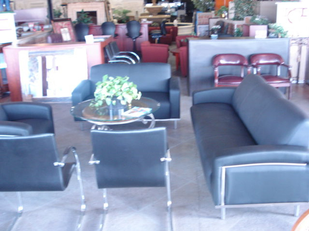 NORSTAR LEATHER RECEPTION SET