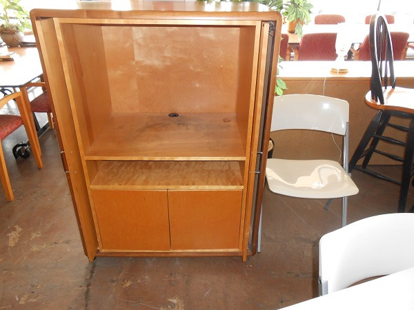 Wood Entertainment Center