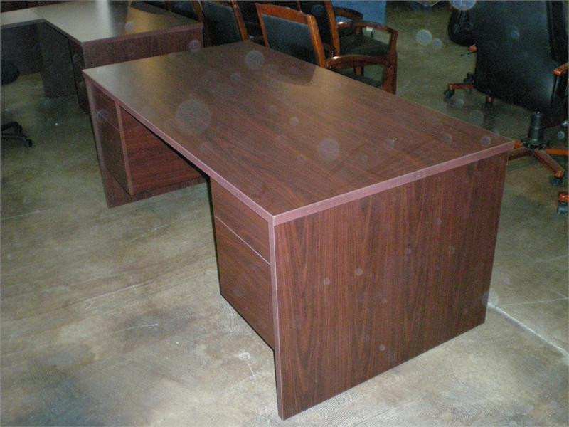 Roque Brothers Furniture 36 X 72 Double Pedestal Desk Mahogany