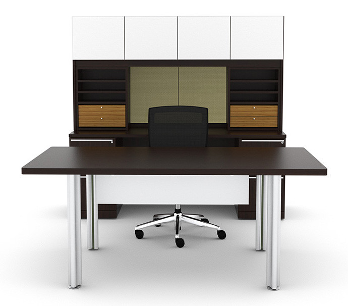 Cherryman Verde Bowfront U-Desk