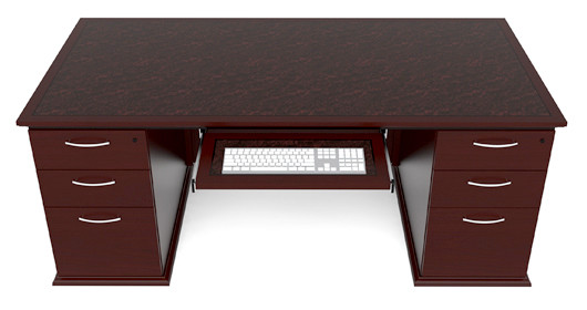 Desk Double Ped. Rectangular