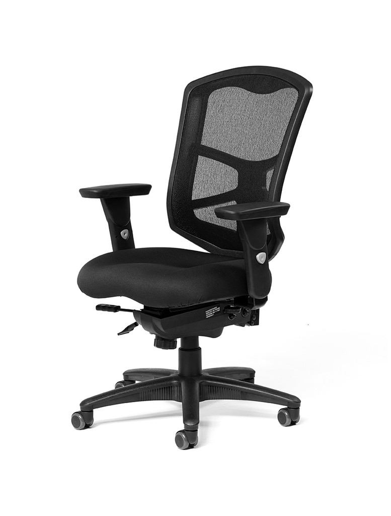 Milan Ultra Mesh High-Back Intensive Task Chair w/ Seat Slider