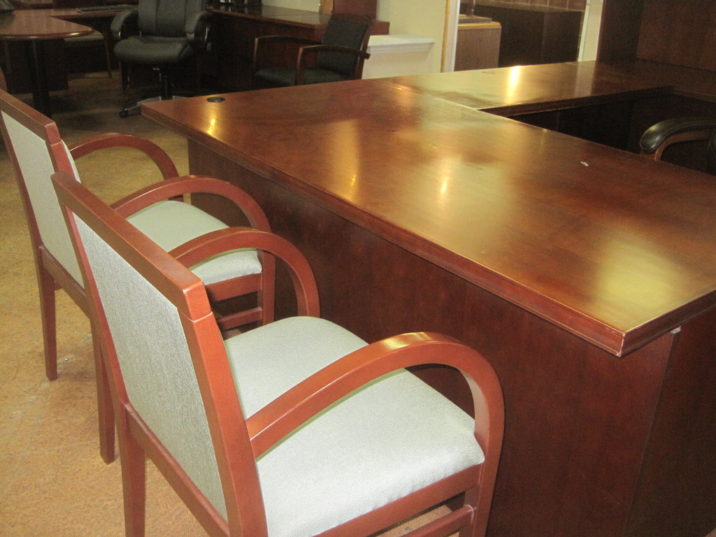 Steelcase Wood/Fabric (Desk Not Included)