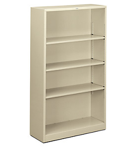 Hon Steel Brigade 4-Shelf Bookcase