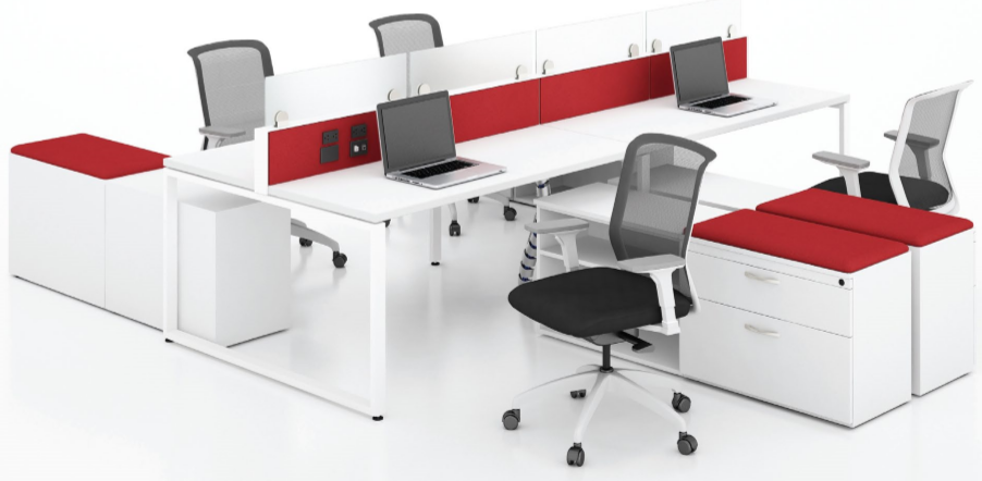 Modern and economical method of office space organization.