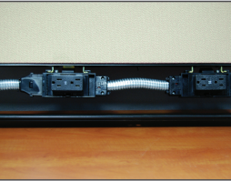 Cubicle furniture power source