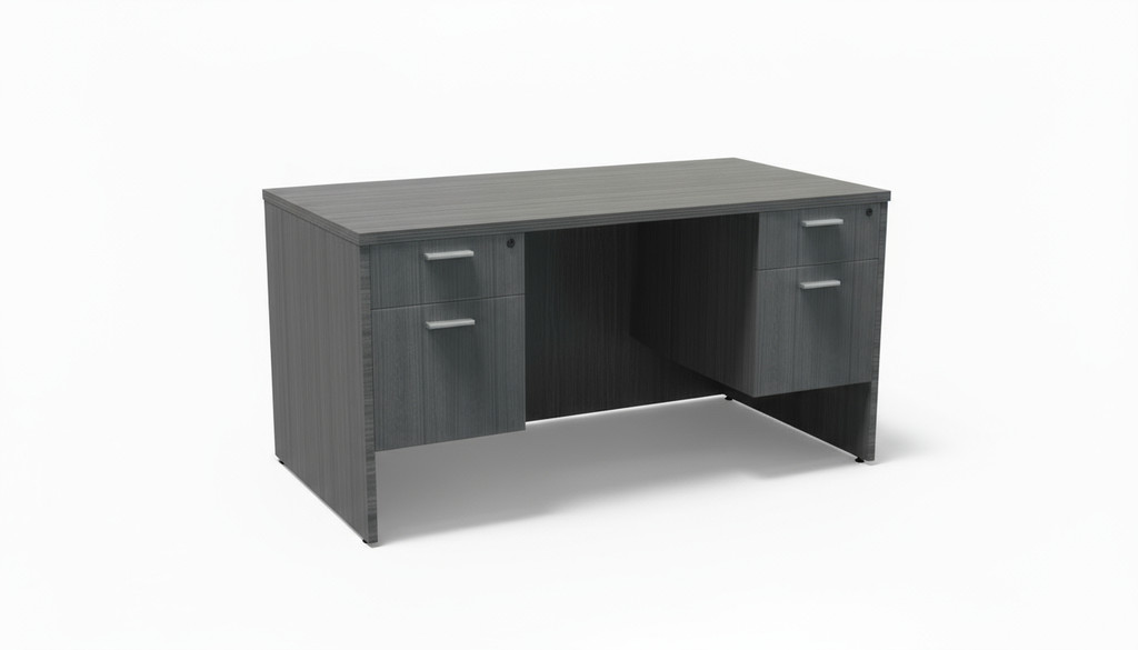KUL Office Desk 30x66 w/2BF Ped 