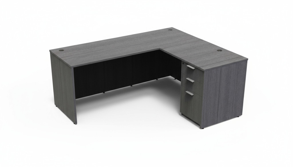 KUL L-Shape 60X72  w/ 1BBF Ped