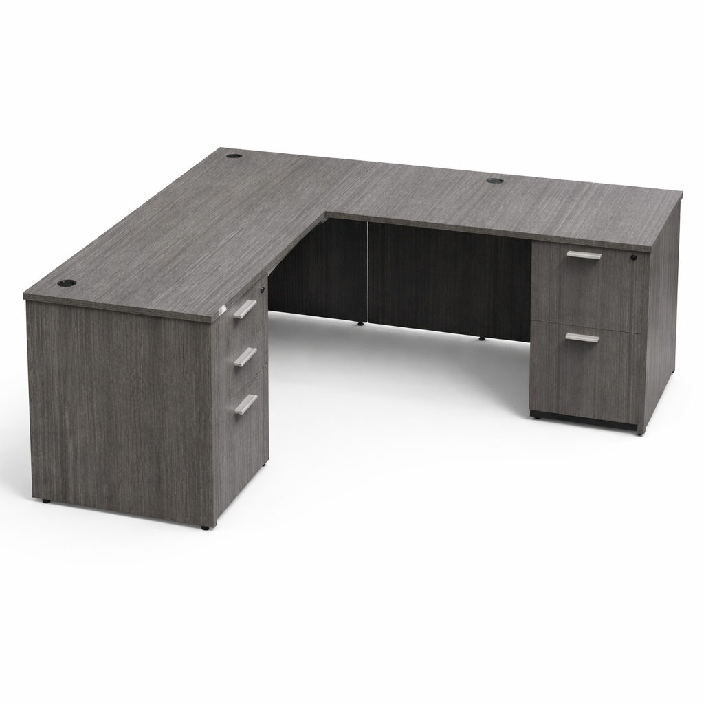 KUL L -Shape  60X72  w/ 1BBF and 1FF Ped 