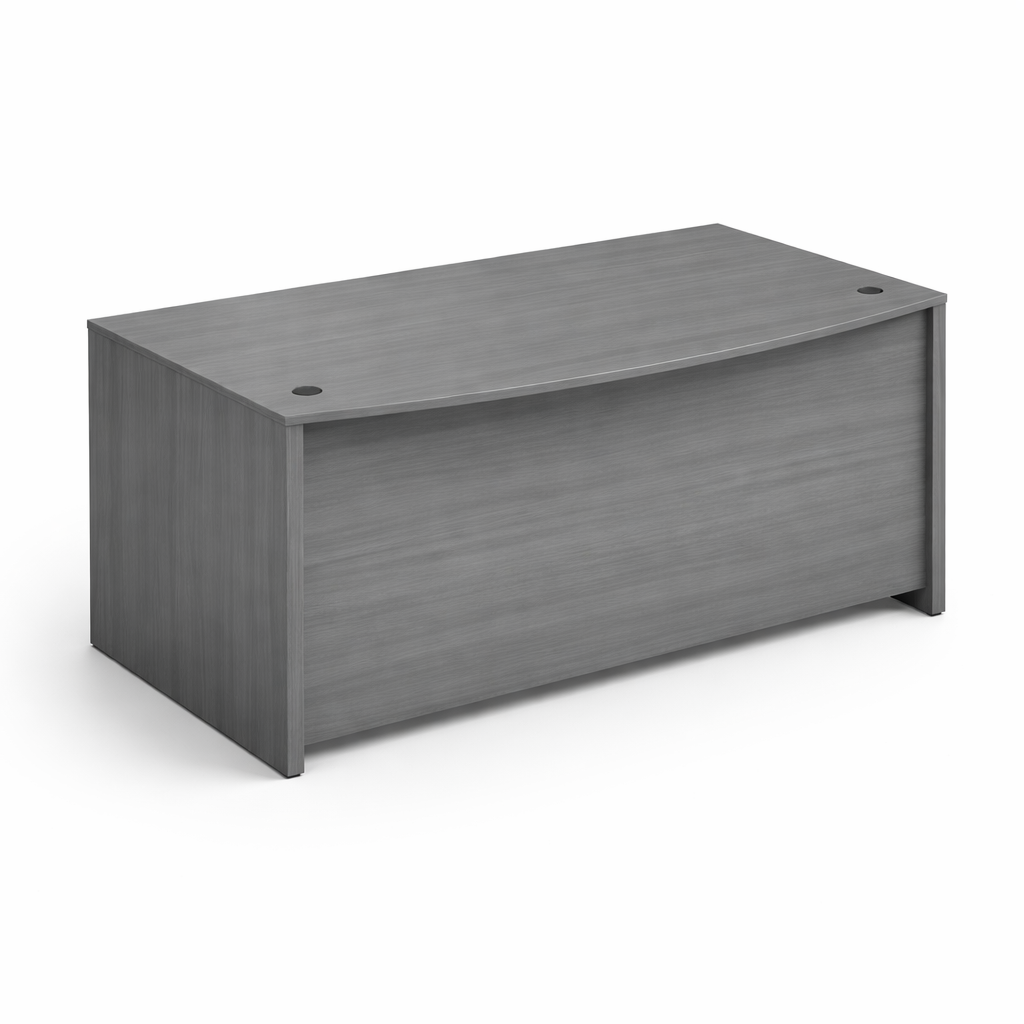 KUL Bow Desk  3641×71  w/ 1BBF And 1FF Ped