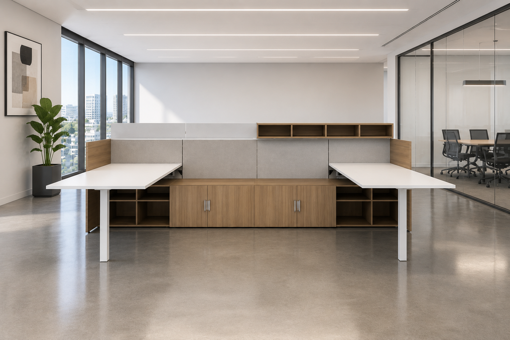 AIS Matrix Workstations MTXTYP005 | Modular Tile-Based Office Workstation