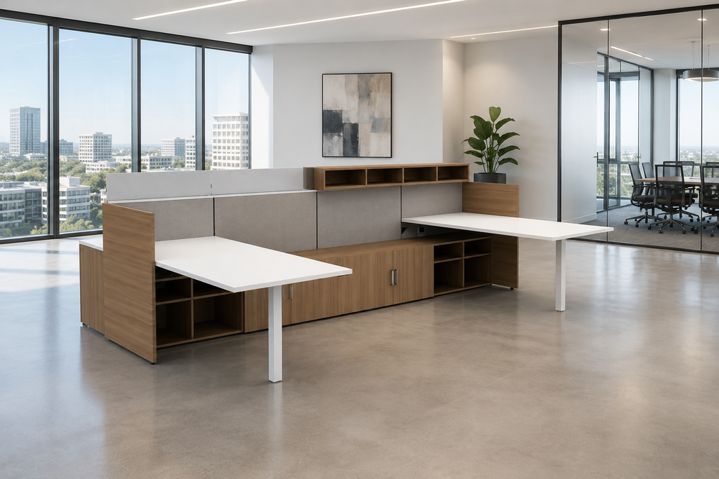 AIS Matrix Workstations MTXTYP005 | Modular Tile-Based Office Workstation