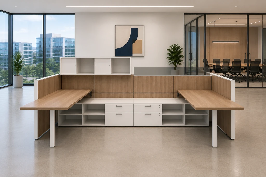 AIS Matrix Workstations MTXTYP006 | Modular Tile-Based Office Workstation