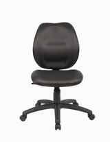 Task chair without arms