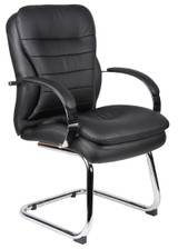 BOSS Furniture MID-BACK CARESSOFT PLUS EXEC GUEST CHAIR