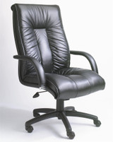 BOSS ITALIAN LEATHER HIGH BACK
