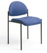 BOSS DIAMOND STACKING CHAIR (BLUE)