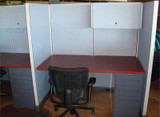 Used Herman Miller Telemarketing Stations 6 Foot Wide.