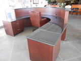 Custom Granite Top Reception Center