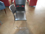 NEW Black Stackable Chairs