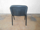 Link Stacking Black Guest Chair