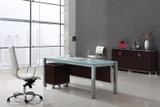 Sling series Rectangular Glass Desk