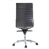 Zetti High Back Executive Black Leather Chair