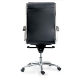 Livello High Back Black Executive Leather Chair
