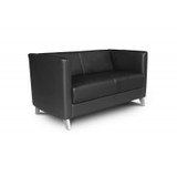 Cosmo Leather Love Seat