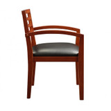 Fascino Cherry Wood Guest Chair