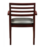 Fascino Mahogany Wood Guest Chair