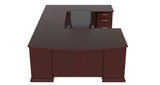 Cherryman Emerald Bowfront U-Desk Cherryman Emerald Bowfront U-Desk