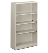 Hon Steel Brigade 4-Shelf Bookcase