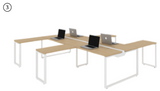 Return surfaces for additional working space.