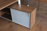 Modern and contemporary desk with cabinet