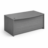 KUL Bow Desk  3641×71  w/ 1BBF And 1FF Ped