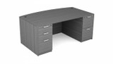 KUL Bow Desk  3641×71  w/ 1BBF And 1FF Ped