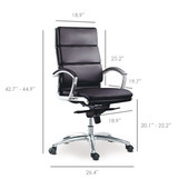 Livello High Back Executive Chair