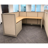 Pre-Owned Herman Miller 6x6 Workstation 49"H with Storage in Orlando | Orlando Office Furniture