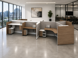 AIS Divi Workstations DIVITYP001 | Modular 2-Inch Panel Office Workstation |Office Furniture Orlando